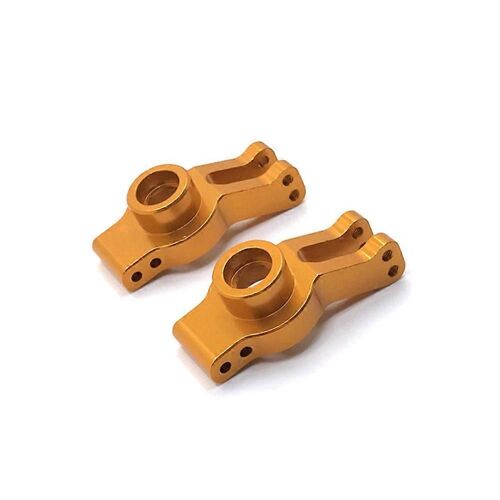 Siège De Roue De Support De Moyeu De Roue Arrière En Métal Pour 104009 12402-A 12401 12403 12404 12409 Pièces De Mise À Niveau De Voiture Rc, Jaune