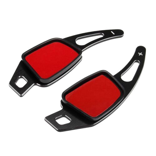 Volant De Voiture Noir Étendre Les Palettes De Lame De Changement De Vitesse Pour -A3 / S3 / A4 B9 / S4 B9 / A5 / S5 Q2 Q5 Tt / Tts R8 2016-2019