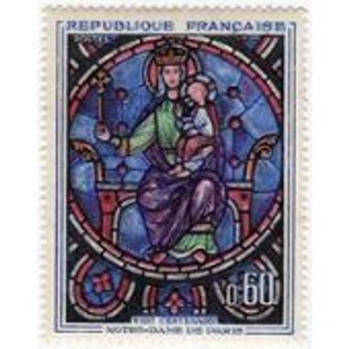 Timbre France 1964 Neuf ** Yt N° 1419 Notre Dame De Paris