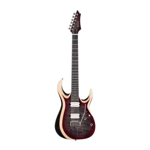 Cort X700 Duality Ii - Guitare Électrique - Lava Burst (+ Housse)