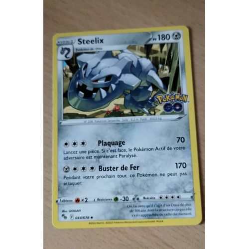 Steelix 044/078 Peu Commun Pokemon Go