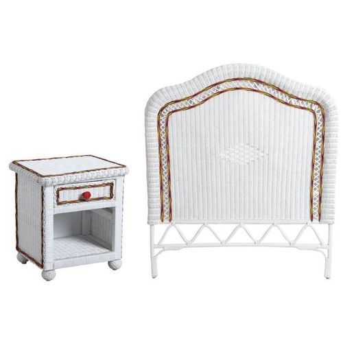 Ensemble Tête De Lit + Table De Nuit