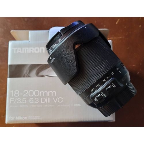 Objectif Tamron 18-200mm F/3.5-6.3 Di II VC Nikon