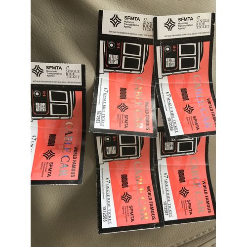 Tickets Cable Car San Francisco