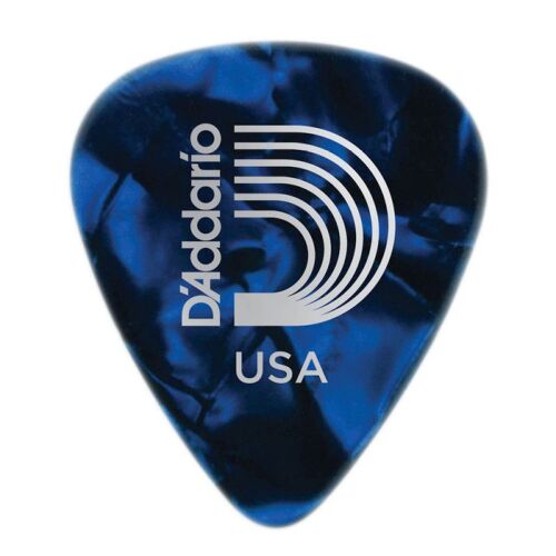 D'addario 1cbup7-10 - Médiators Bleus, Pack De 10, Extra-Heavy