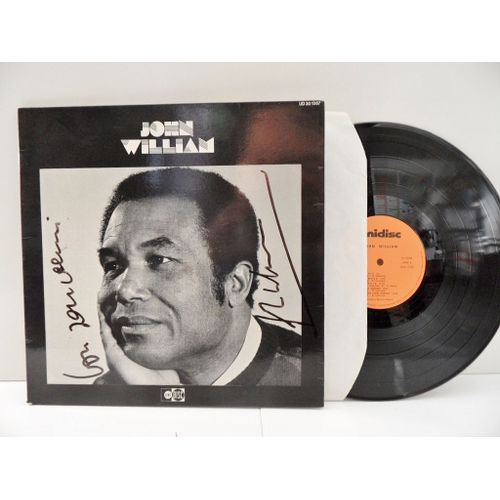 Disque Platine Vinyle Vintage John William "Il Est Vivant" Unidisc Vintage 33rpm..