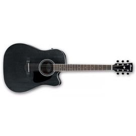 Ibanez Aw84ce-Wk - Weathered Black - Guitare Electro Acoustique