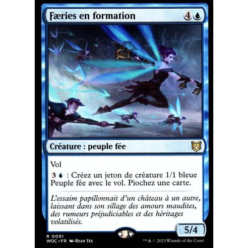 Faeries En Formation - Magic - Commander - Les Friches D' Eldraine Vf - R - 91