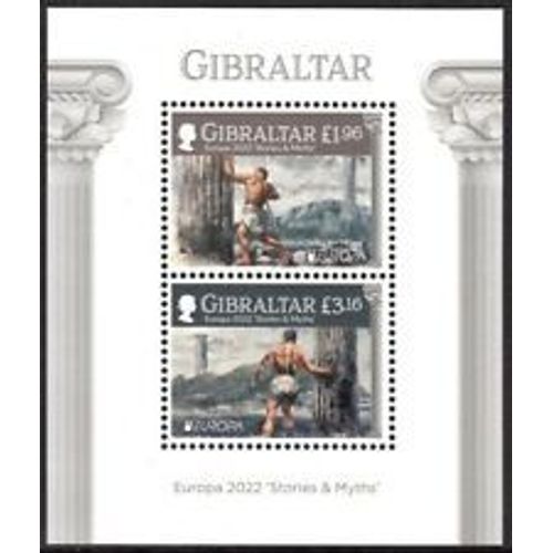 Gibraltar Europa Cept 2022 Bloc Neuf** Luxe