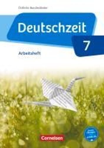 Deutschzeit 7. Schuljahr - Östliche Bundesländer Und Berlin - Arbeitsheft Mit Lösungen