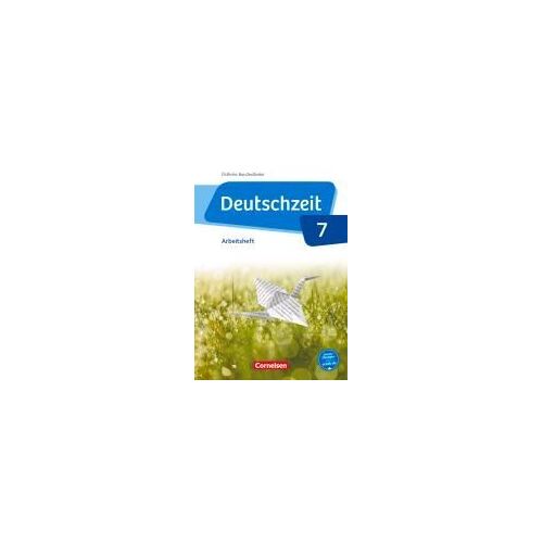 Deutschzeit 7. Schuljahr - Östliche Bundesländer Und Berlin - Arbeitsheft Mit Lösungen