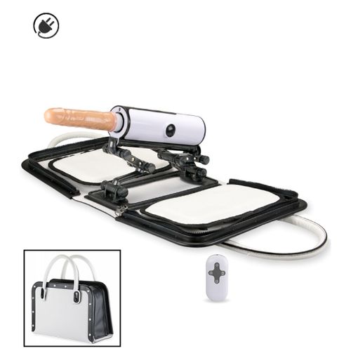 Sex Love Machine Transportable À Télécommande 6 Puissances - Machine Sexuelle À Pénétrer - Gode Automatique