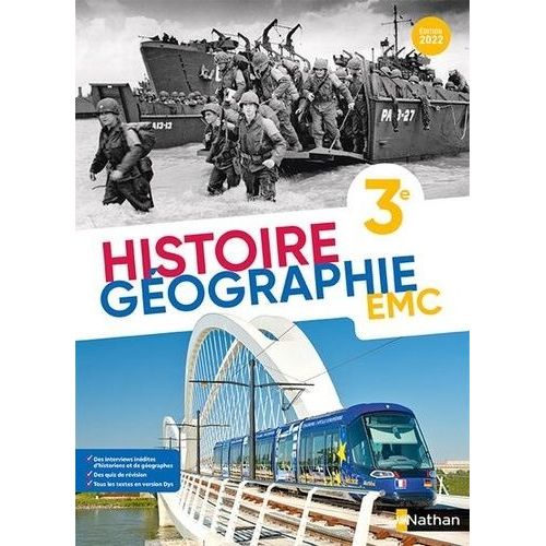 Histoire-Géographie-Emc 3e