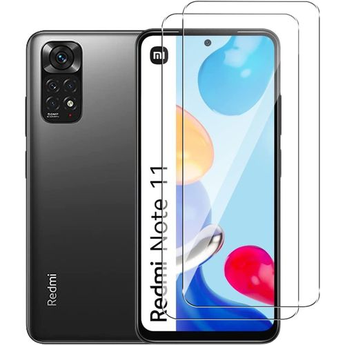 Holilo Pour Xiaomi Redmi Note 11/Redmi Note 11s/Poco M4 Pro 4g Verre Trempé? 2 Pièces ?, 9h Dureté Résistant Aux Rayures Verre Trempé Membrane, Sans Bulles Anti-Empreintes Hd Caméra Protection Décran