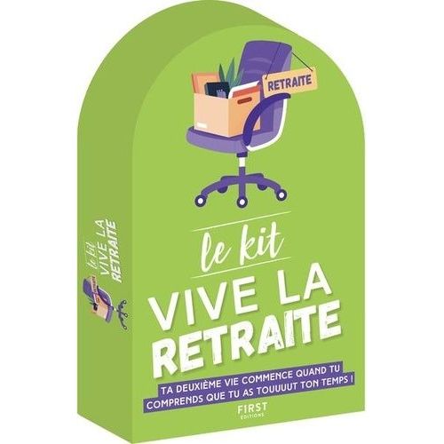 Le Kit Vive La Retraite - Petit Bilan Jouissif D'un Jeune Retraité - Petites Blagues Pour Seniors Endurcis - Petit Jeux Pour Avoir Une Mémoire En Béton Armé - Petits Sudokus Pour Passer Le...