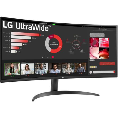LG 34WR50QC-B Ecran PC 34" incurvé 21:9 UltraWide Quad HD
