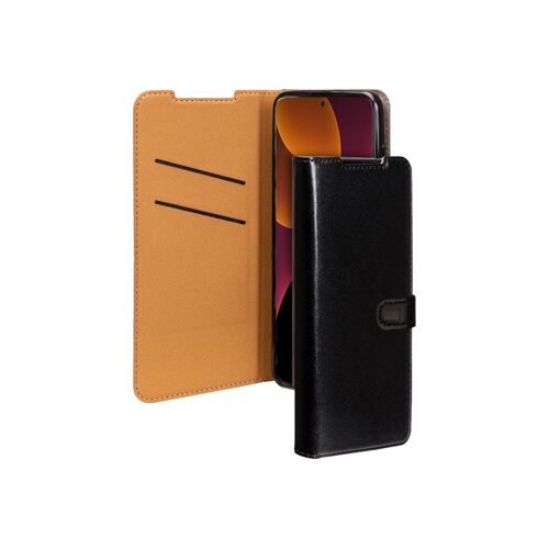 Folio Wallet Samsung G S22+ 5G Noir avec languette de fermeture Bigben