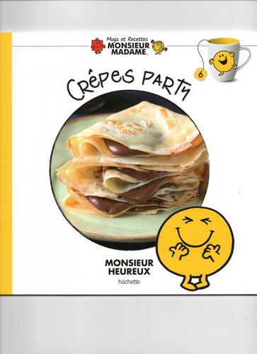 Recettes Crêpes Party. Collection Mugs Et Recettes Monsieur Madame. Livre Seul