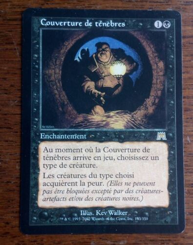 Couverture De Ténèbres-Mtg- Rare - Carnage Vf