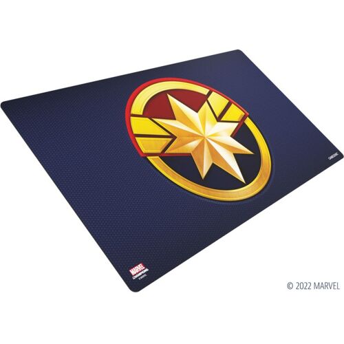 Gg - Marvel Champions - Tapis De Jeu Captain Marvel - L 61 X 35 Cm