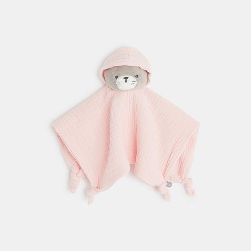 Doudou Chat Obaibi Lange Coton Peluch Ejouet Bebe