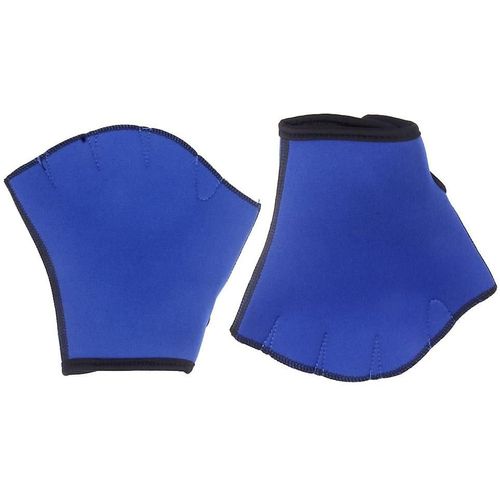 Gants Aquatiques 1 Paire De Gants Palmés De Natation Résistance À L'eau Pagaies D'entraînement Adultes Réglables Équipement De Plongée