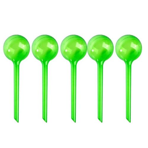 5 Pcs Globe D'arrosage Plante En Plastique,Escamotable, Plantes En Plastique Transparent Pvc, 13*5cm