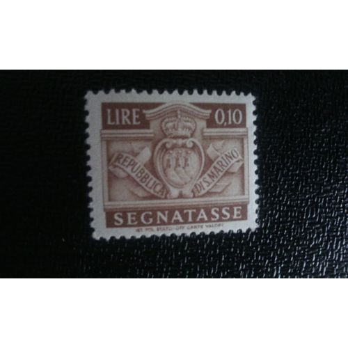 Timbre San Marino ( Yt T 64 ) 1945 Taxe - Nouveau Design 1945