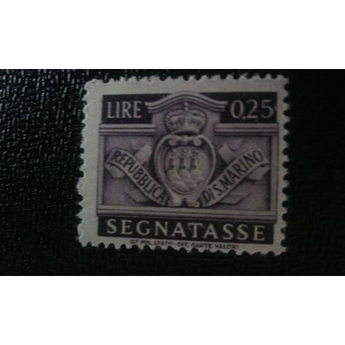 Timbre San Marino ( Yt T67 ) 1945 Taxe - Nouveau Design 1945