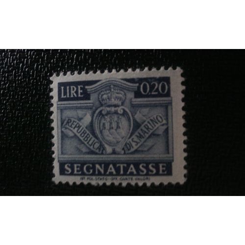 Timbre San Marino ( Yt T 66 ) 1945 Taxe - Nouveau Design 1945