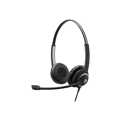 EPOS IMPACT SC 268 - Série 200 - micro-casque - sur-oreille - filaire - Easy Disconnect - noir, argent