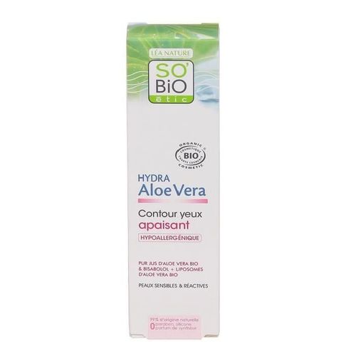 Creme Contour Des Yeux Aloé Vera - Hypoallergéniques - 15 Ml 