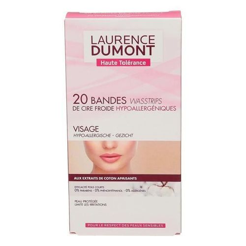 20 Bandes Cire Froide - Visage 