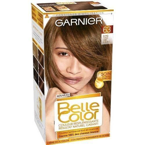 Coloration 63 Blond Foncé Doré Naturel - Lot De 2 