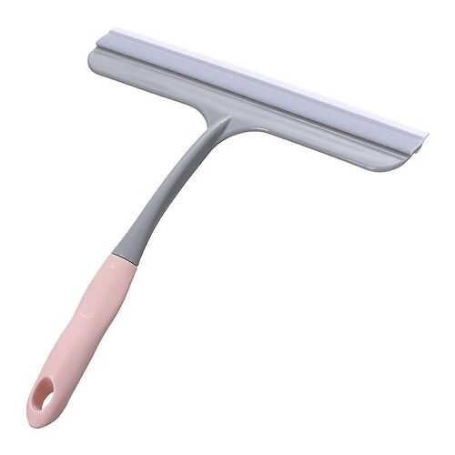 Raclette de douche en verre, raclette en verre de salle de bain, raclette de douche en silicone, pour fenêtres avec crochet suspendu pour la cuisine de la salle de bain