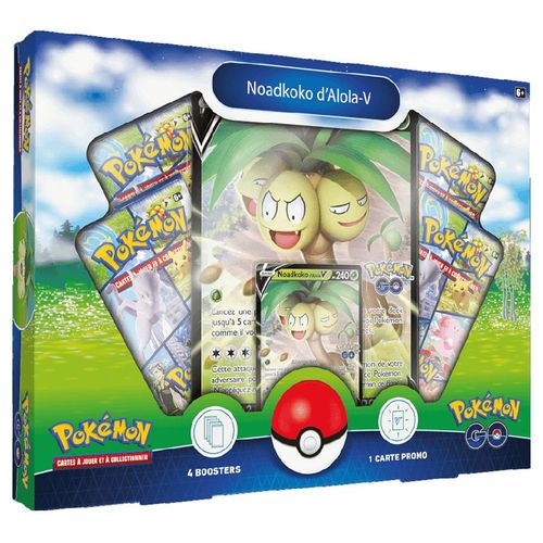 Coffret Collection Epee Et Bouclier Eb10.5 - Pokemon Go - Noadkoko D'alola-V - 145-0055534
