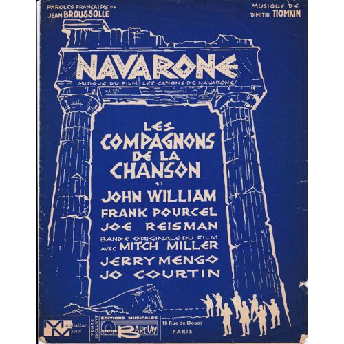Navarone (The Guns Of Navatone), Les Compagnons De La Chanson