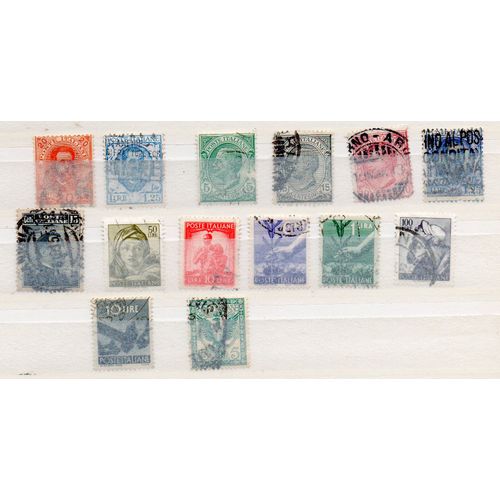 Italie - Lot De 14 Timbres Oblitérés Divers