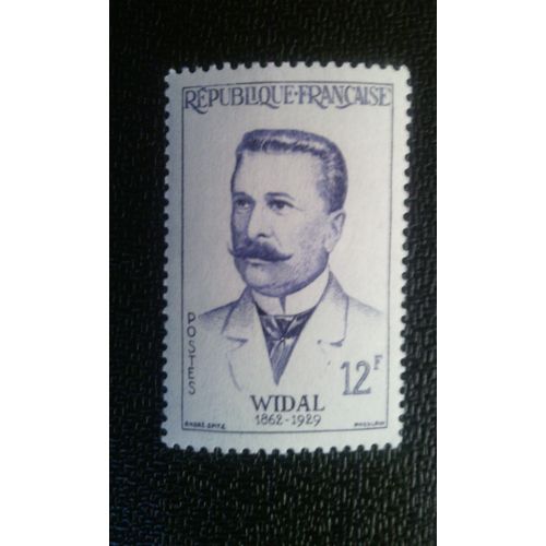 Timbre France ( Yt 1143 ) 1958 Widal Fernand (1862-1929)
