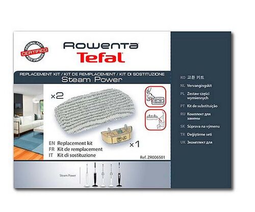 Kit Lingette (x2) + Cartouche + Net.vap.Steam Power Rowenta (ZR006501)