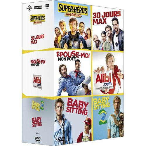 La Bande À Fifi - Coffret : Alibi.Com + Babysitting 1 Et 2 + Épouse-Moi Mon Pote + 30 Jours Max + Super-Héros Malgré Lui - Pack
