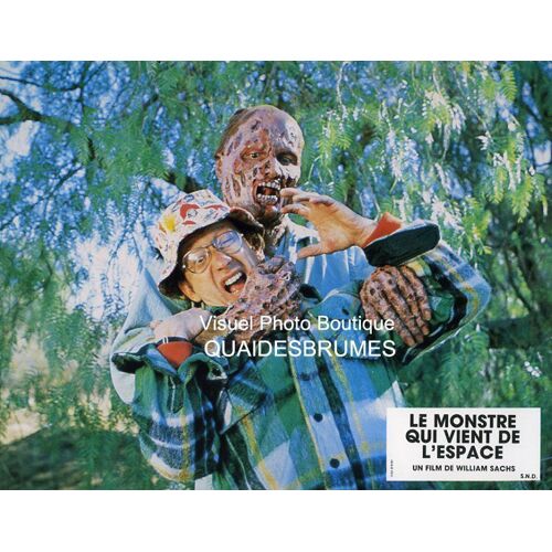 Le Monstre Qui Vient De L'espace : Jeu De 12 Photos D'exploitation Cinématographique - Format 21x27 Cm - De William Sachs Avec Alex Rebar, Burr Debenning, Myron Healey - 1981