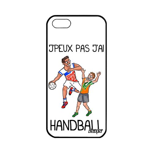 Coque Iphone 5 5s Se Silicone J'peux Pas J'ai Handball Telephone Humour En Apple Iphone 5 Iphone 5s Iphone Se