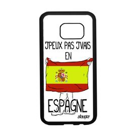 Coque Pour Samsung Galaxy S7 Silicone J'peux Pas J'vais En Espagne Smartphone De