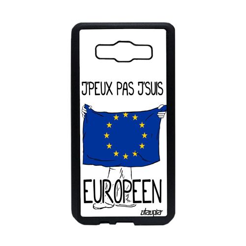 Coque A5 Silicone J'peux Pas J'suis Europeen Europe Bumper Tpu De Samsung Galaxy A5