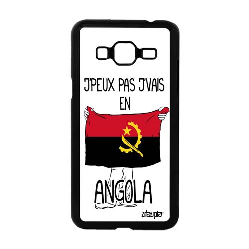 Coque J3 J'peux Pas J'vais En Angola Angolais Alu Housse Etui De Samsung Galaxy J3