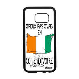 Coque Samsung Galaxy S7 Silicone J'peux Pas J'vais En Cote D'ivoire Telephone De