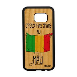 Coque S7 Bois Silicone J'peux Pas J'vais Au Mali Portable Housse Samsung Galaxy S7