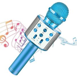 Jouets Musicaux Pour Garçons De 4 À 12 Ans Cadeaux, Enfants Bluetooth Karaoké Microphone Chantant