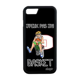 Coque Iphone 8 Silicone J'peux Pas J'ai Basket Basketball A Made In France